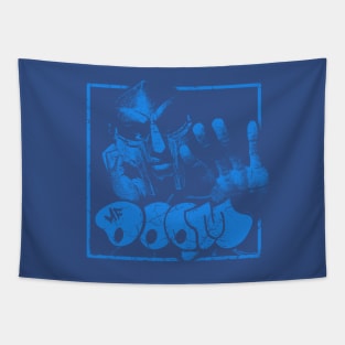 mf doom blue Tapestry