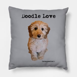 Doodle Dog Love Pillow