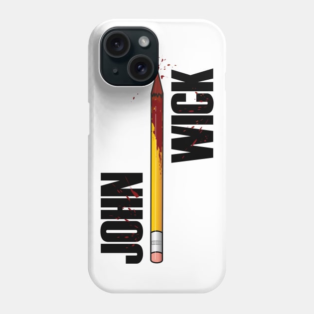 John Wick Phone Case by Pendientera