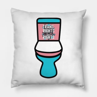 Trans Rights Are Human Rights Pillow