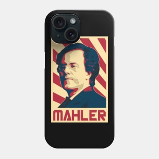 Gustav Mahler Retro Propaganda Phone Case