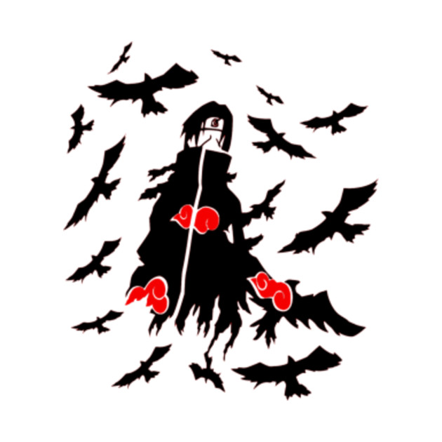itachi uchiha crow clone itachi naruto kids t shirt teepublic