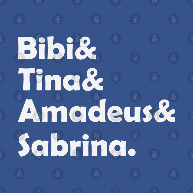 Discover Bibi Tina Amadeus Sabrina - Bibi Tina Amadeus Sabrina - T-Shirt