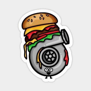 Cutest Turbo - Burger Magnet