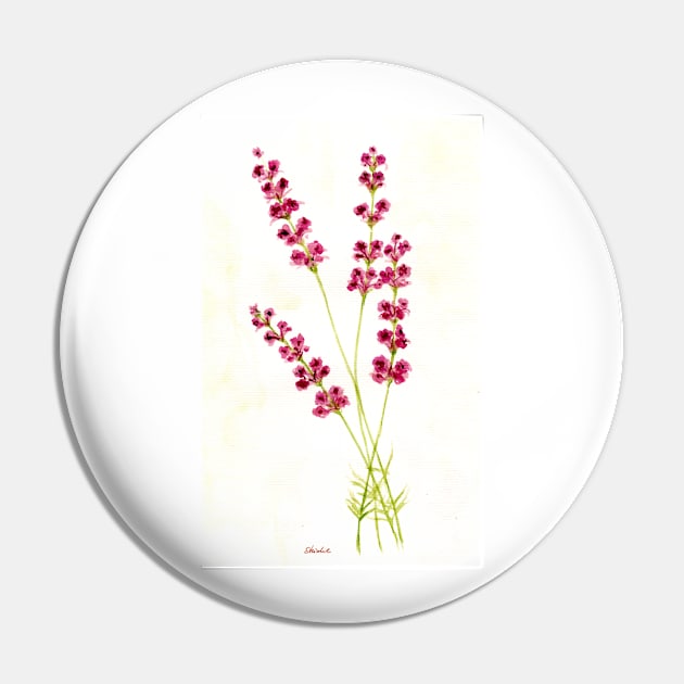 lavender Pin by Kunst und Kreatives