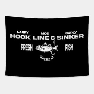 Hook, Line, and Sinker Fish Company Tapestry