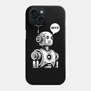 Robot Becomes Aware Phone Case