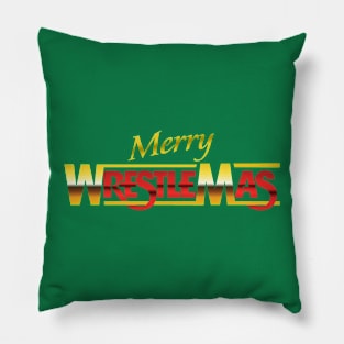 Wrestlemas Shirt. The most wonderful Wrestling time of the year Pillow