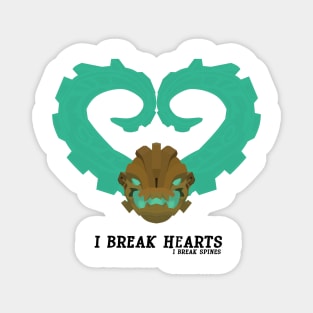 Illaoi heart- With text Magnet