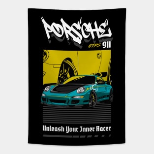 Porsche 911 GT3 RS Car Tapestry