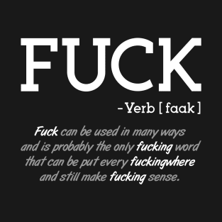 Fuck Word T-Shirt