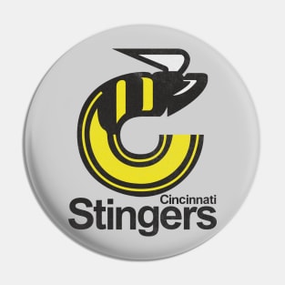 Retro Cincinnati Stingers Hockey Pin