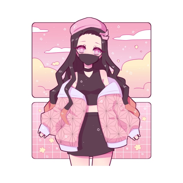 Nezuko Kawaii Fashion by spiderprincess