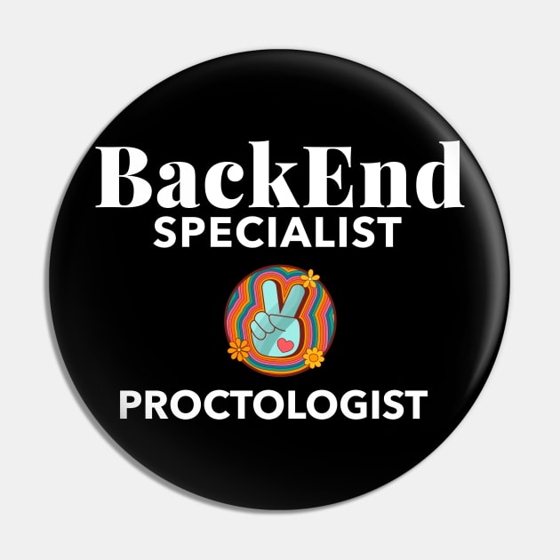BackEnd Specialist. Proctologist. Pin by LaughInk