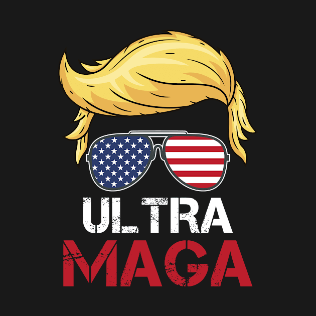 Funny Ultra Maga Patriot by Rosiengo