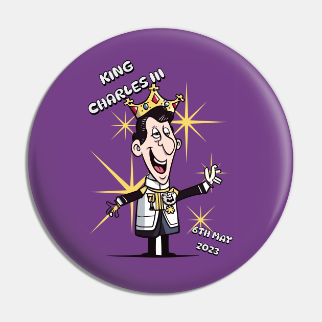 King Charles Coronation Souvenir King Charles Coronation Pin