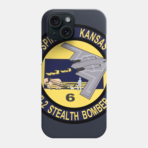 B-2 Stealth Bomber - Kansas Phone Case by MBK