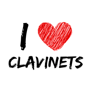 I Love Clavinets T-Shirt