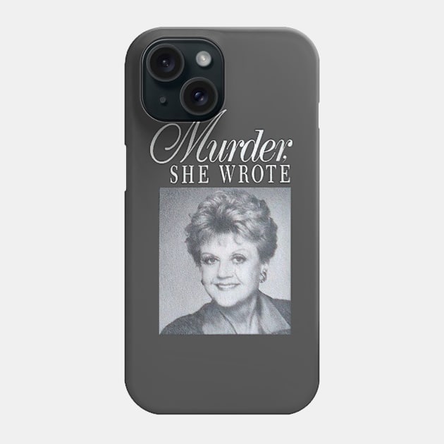 Murder she wrote - Vintage Phone Case by tamisanita