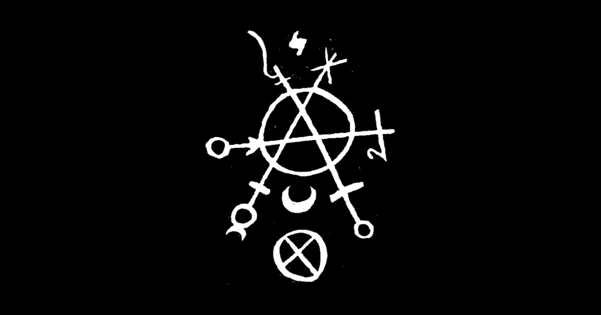 Revolution Sigil (wht) - Anarchy Symbol - T-Shirt | TeePublic