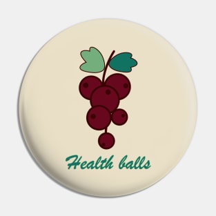 Health blackberry balls Pin