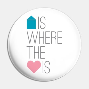 Home Is Where The Heart Is Pin