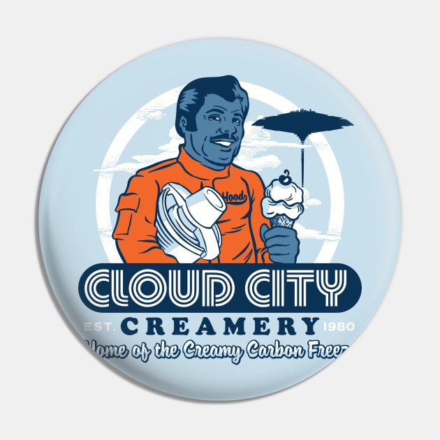 Cloud City Creamery Pin by Wheels