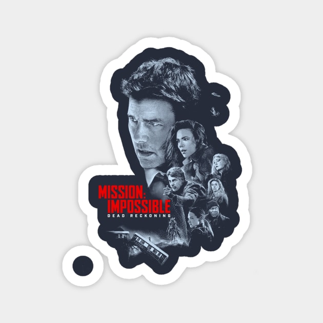 Dead Wreckoning Mission Impossible Fan Art Magnet by kaitokid