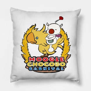 Chocobo Moogle Carnival Pillow