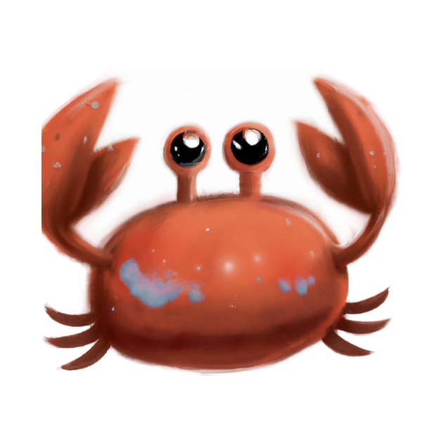 Cute Crab Drawing by Play Zoo