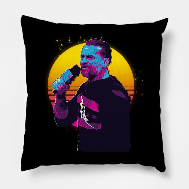 off the air Cm Punk WWE Pillow by Suga Collection