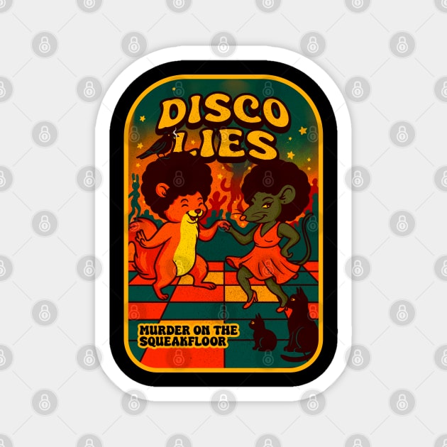 DISCO LIES Magnet by Fabrik