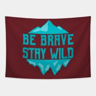 Brave and Wild Tapestry