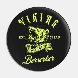 Viking Berserker Warrior Pin