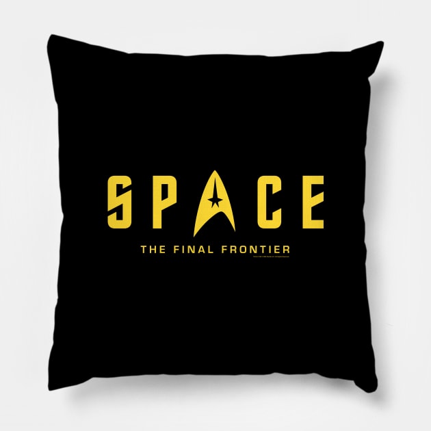 SPACE The Final Frontier - Delta Pillow by frankpepito