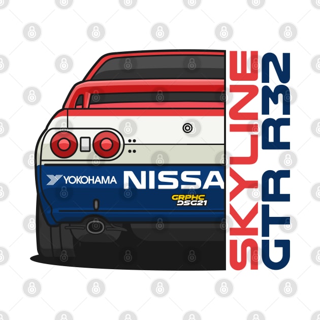 Nissan Skyline GTR R-32 Bathrust Livery A by grphc_dsg21