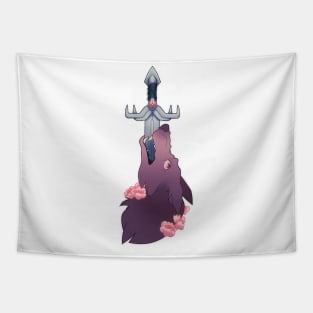 Wolf sword Tapestry