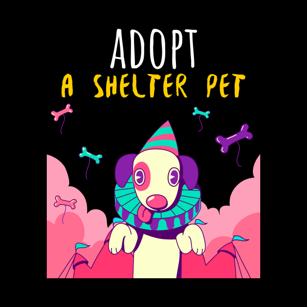 Adopt A Shelter Pet by Golden Eagle Design Studio