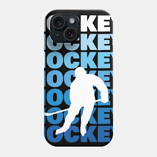 Hockey Typography Phone Case