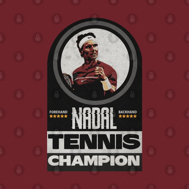Nadal Tennis Master by CTShirts