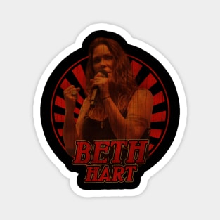 Retro Vintage Classic Beth Hart Magnet