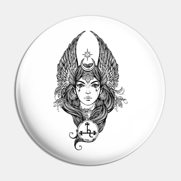 Lilith Pin by Wisdom-art