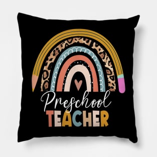 preschool teacher back to school Pillow