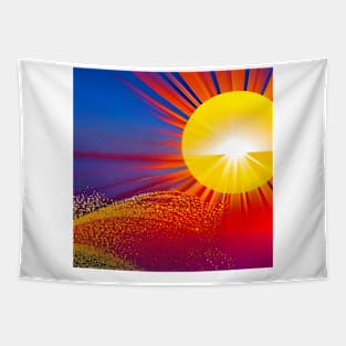 Delightful sunlight Tapestry