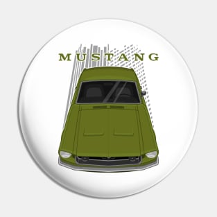 Ford Mustang Fastback 1968 - Lime Gold Pin