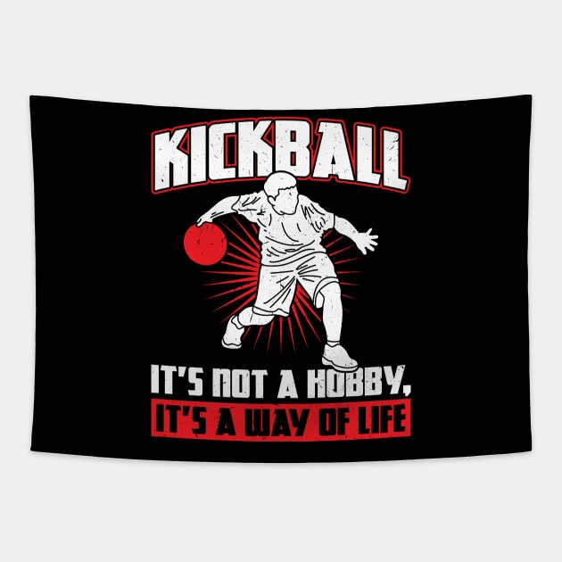 Kickball - It's not a hobby Kickballer Tapestry by Peco-Designs