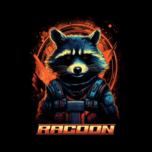 Racoon by agathatito