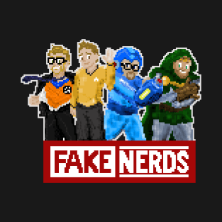 Fake Nerds 8-Bit T-Shirt