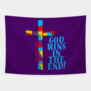 God wins! Tapestry