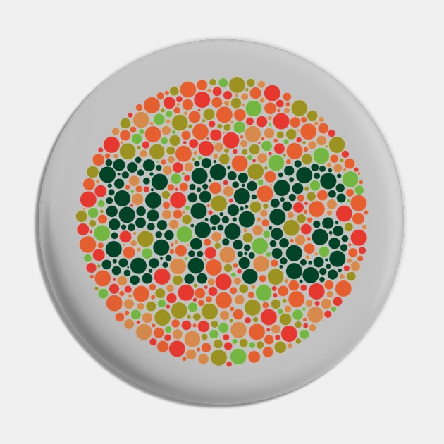 Ishihara automotive eye test for British Racing Green (red) Pin by 710Designs